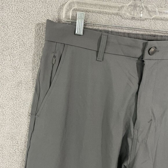 NWOT Marc New York Commuter Pants Mens 36x30 Gray Stretch Waistband Polyester - Picture 7 of 9